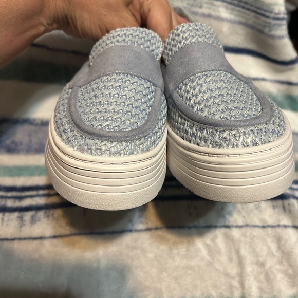 Roxy Light Blue Women's Loafers - Picture 4 of 9